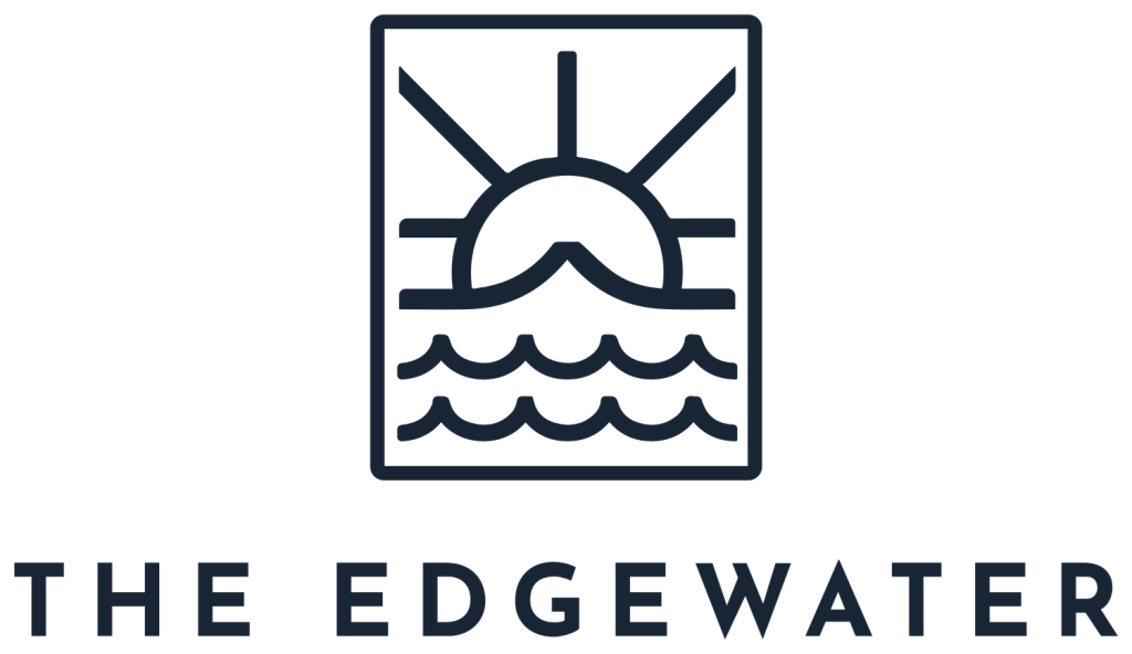 Logo Stacked - The Edgewater Old Orchard Beach