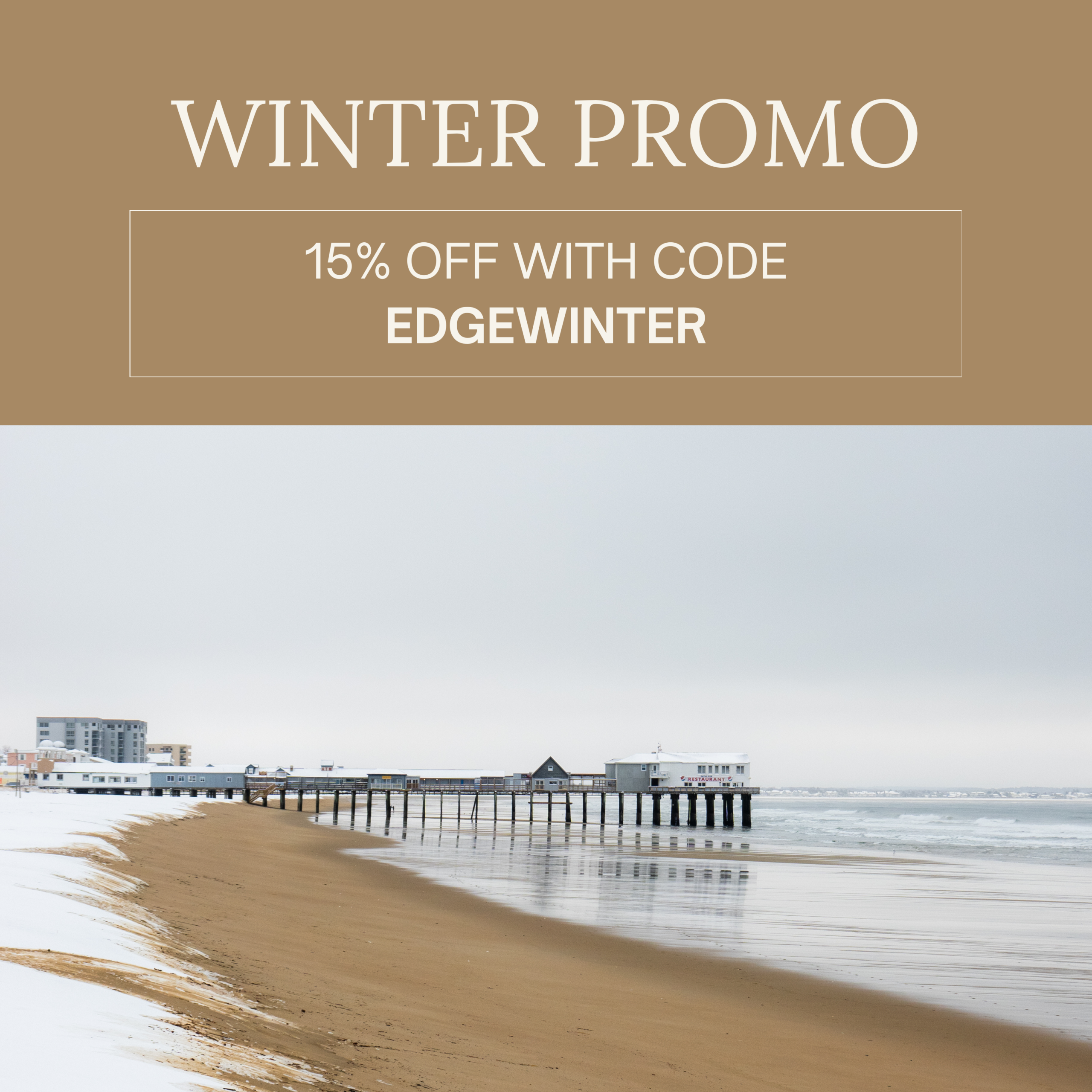 winter promo Edgewater in Old Orchard Beach